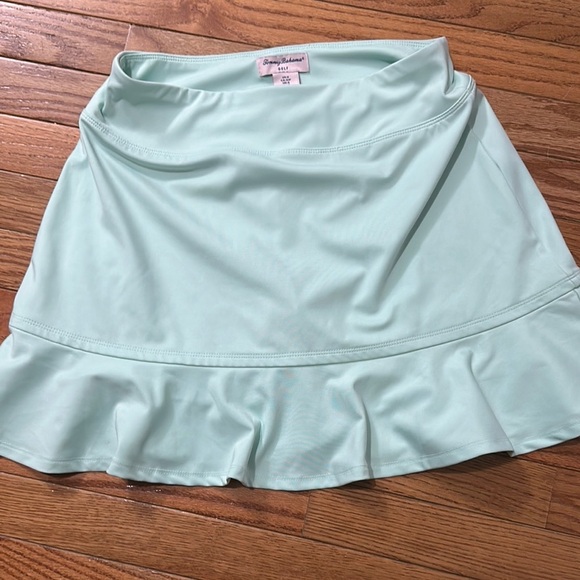 Tommy Bahama Dresses & Skirts - Tommy Bahama Mint Green Ruffled GolfSkirt Size Small Waist 28 inches  length 15